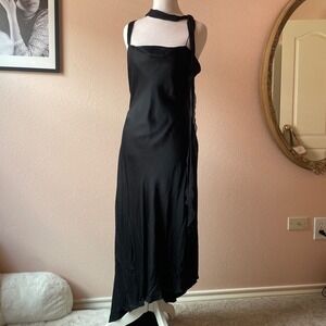 Vintage 80s / 90s Pure Silk Evening Cocktail Dress